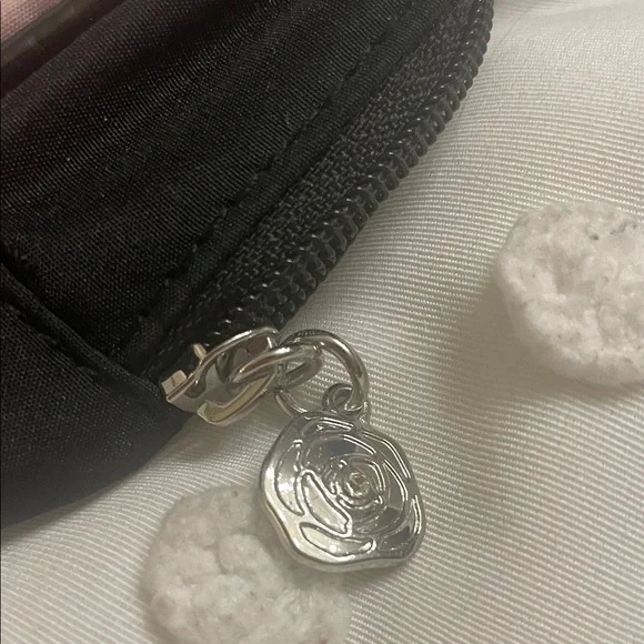 Lancome Parisian Cosmetic Bag with Red Accents - Picture 2 of 4